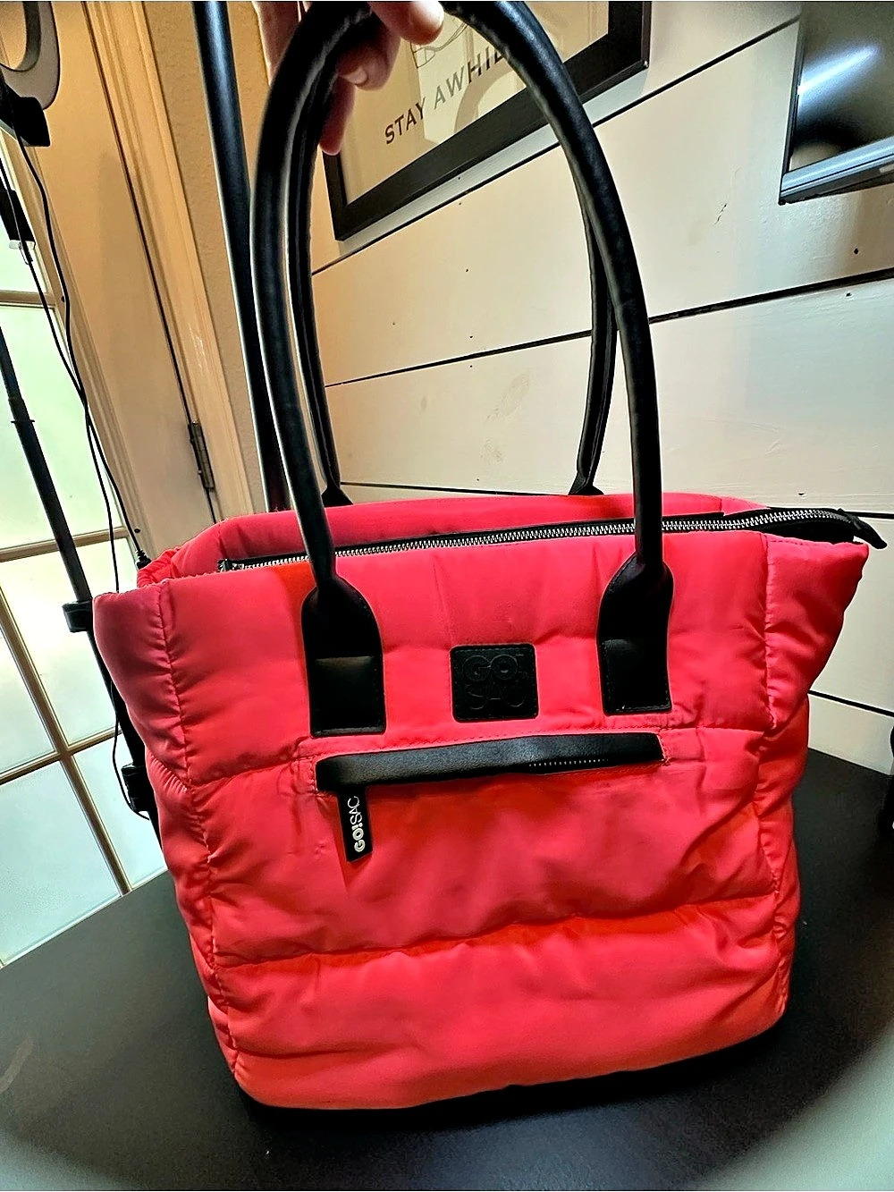 Go! SAC Quilted Tote in Pink